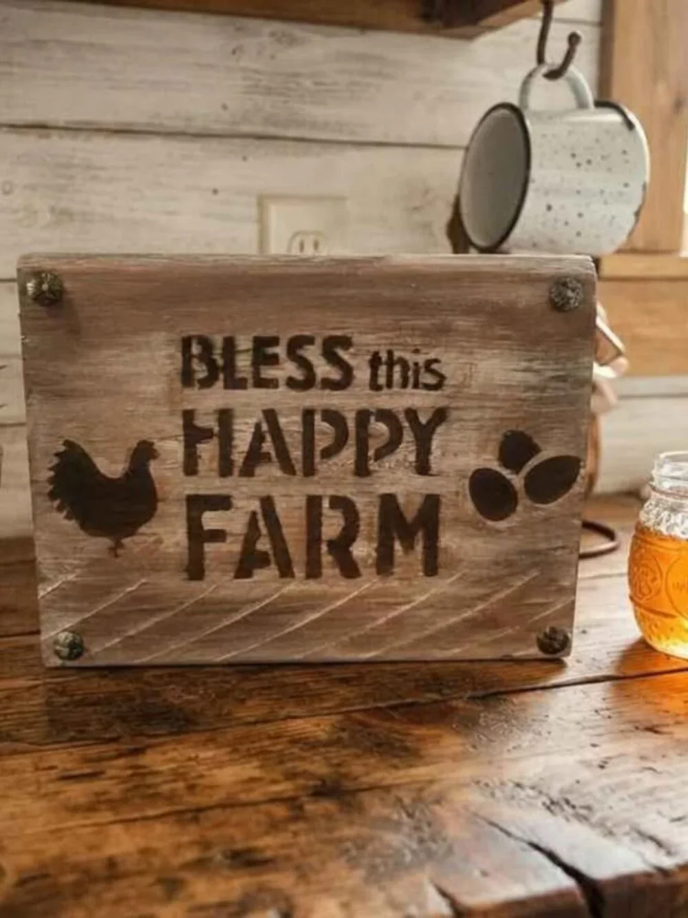 Farmhouse Rustic Wall Sign